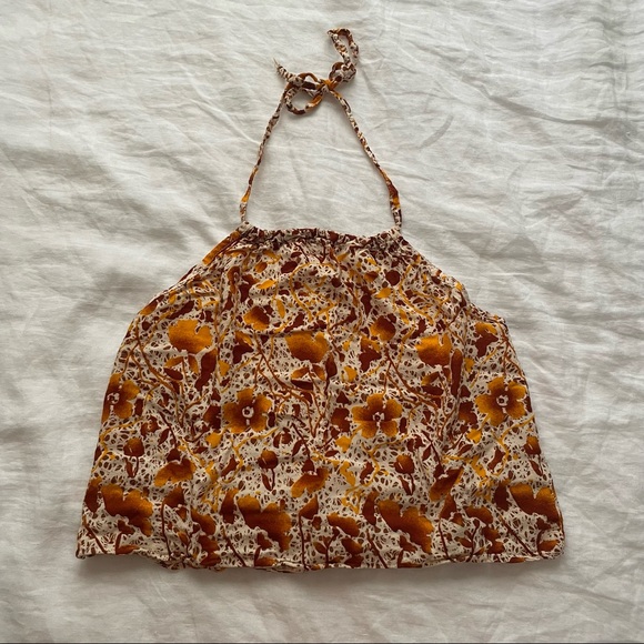 Vintage Beach Halter Top - Picture 1 of 4